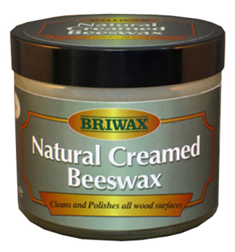 Briwax Natural Creamed Beeswax Polish (Clear) 250ml