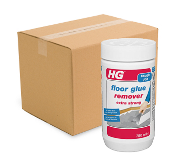 Case of 6 x HG Hagesan Floor Glue Remover