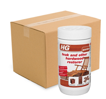 Case of 6 x HG Hagesan Teak and Other Hardwood Restorer 750ml